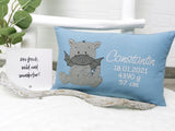 Kissen, Namenskissen, personalisiert, individuell, Kinderkissen, Geschenk zur Geburt Taufe, Drache